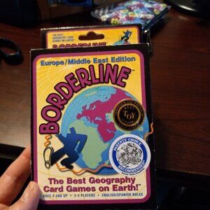 BORDERLINE Geography CARD GAME Europe / Middle East CRITICAL THINKING New